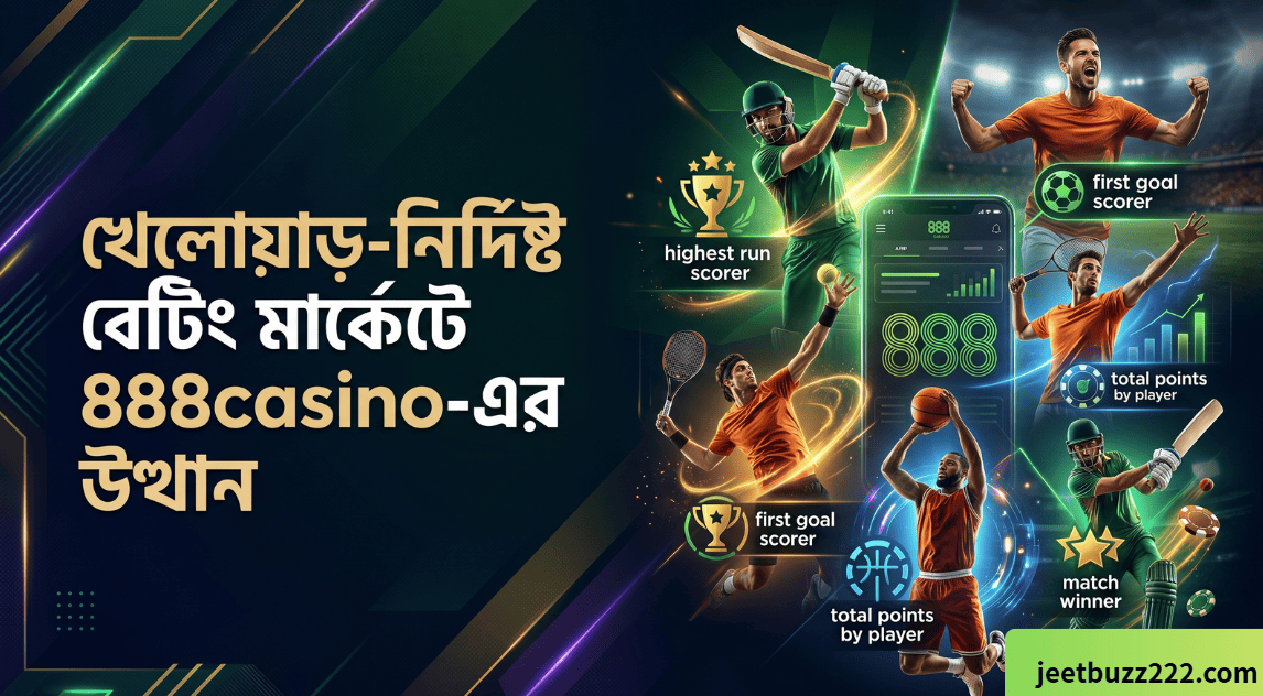 খেলোয়াড়-নির্দিষ্ট বেটিং মার্কেটে 888casino-এর উত্থান